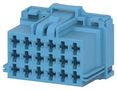 AUTOMOTIVE HOUSING, RCPT, 18POS 6-968974-1