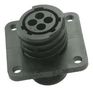 CIRCULAR CONNECTOR, RCPT, 4POS 206430-1