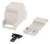 ENCLOSURE, DIN RAIL, PPO, GRAY 1597DIN2MC53