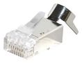 MODULAR CONN, RJ45 PLUG, 8P8C, CABLE PESCB