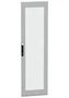 GLAZED DOOR, ENCLOSURE, STEEL/GLASS, GRY NSYSFND206T