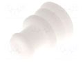 Gasket for wire; JPT,MCP 2.8; white; Øcable: 2.2÷3mm; Øout: 5.6mm TE Connectivity 828905-1
