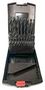 TWIST DRILL BIT SET, HSS, 19PC MP013269