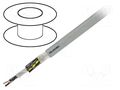 Wire: control cable; MULTIFLEX 512®-PUR; 5G1.5mm2; PUR; grey; Cu HELUKABEL MF512-PUR5G1.5