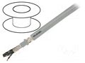 Wire: control cable; PURO-OZ-HF-YCP; 2x1mm2; grey; stranded; Cu HELUKABEL PO-OZHF-YCP2X1