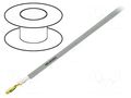 Wire: control cable; SUPERTRONIC®-PVC; 3x0.14mm2; PVC; grey; Cu HELUKABEL STR-PVC3X0.14