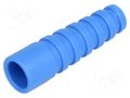 Strain relief; RG59,RG62; blue; Application: BNC plug; 10pcs. MH CONNECTORS RG59/62SRB-B