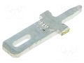 Terminal: flat; 2.8mm; 0.8mm; male; THT; tinned; straight TE Connectivity 735427-2