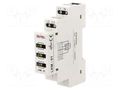 Module: voltage indicator; 3x400VAC; IP20; for DIN rail mounting ZAMEL LKM-01-30