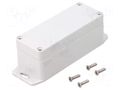 Enclosure: multipurpose; X: 35mm; Y: 90mm; Z: 35mm; with fixing lugs GAINTA G200MF