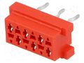 Connector: Micro-MaTch; socket; female; PIN: 6; straight; THT; 2x3 TE Connectivity 7-215079-6
