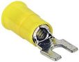 TERMINAL, SPADE/FORK, #6, CRIMP, YELLOW CBS-DY-1006