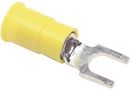 TERMINAL, SPADE/FORK, #10, CRIMP, YELLOW CBS-DY-1010