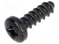 Screw; XLR socket; Thread: 2,9; 8mm; Head: cheese head NEUTRIK NTR-ASCREW18