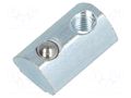 Nut; for profiles; Width of the groove: 5mm; steel; zinc; T-slot FATH FA-096213