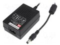Power supply: switching; 28VDC; 0.64A; Out: 5,5/2,1; 18W; 85÷264VAC MEAN WELL GST18B28-P1J
