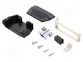Enclosure for connectors: D-Sub; D-Sub 25pin,D-Sub HD 44pin ENCITECH ED-DS25S-K