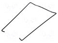 Fastening clip; 62.32,62.33 FINDER 092.71