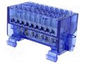Splice terminal: distribution block; for DIN rail mounting BM GROUP BM9926