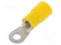 Tip: ring; M3,5; Ø: 3.7mm; 4÷6mm2; crimped; for cable; insulated BM GROUP BM00313
