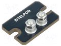 Resistor: thick film; screw; 1.6kΩ; 100W; ±5%; RTS; 2.5kV; 38x25x2mm TELPOD RTS-01-100-1K6