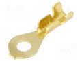 Tip: ring; M3; 0.5÷1mm2; crimped; for cable; non-insulated; brass BM GROUP BM92103