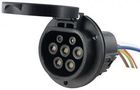EV CHARGING CONN, RCPT, 7POS, CRIMP MP013707