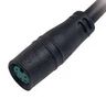 CABLE, 6P CIR RCPT-FREE END, 0.3M MP013716