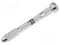 Drill holder; 0.3÷3.2mm; steel; brass ENGINEER FUT.TP-24