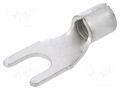 Tip: fork; M5; 4÷6mm2; crimped; for cable; non-insulated; tinned BM GROUP BM01326