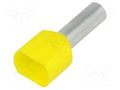Tip: bootlace ferrule; insulated,double; copper; 6mm2; 14mm; 10AWG BM GROUP BM00661