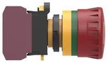 E-STOP SWITCH, DPST-NC, 10A, 24VAC PBES22L020R