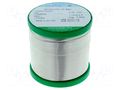 Tin; lead free; Sn99,3Cu0,7; 0.75mm; 0.5kg; reel; 227÷229°C; 2.2% ALPHA HF850SNCX07-075/05