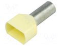 Tip: bootlace ferrule; insulated,double; copper; 10mm2; 14mm; 8AWG BM GROUP BM00562