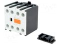 Auxiliary contacts; Leads: screw terminals; front; BF LOVATO ELECTRIC BFX1031