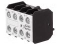 Auxiliary contacts; Leads: screw terminals; front; BG LOVATO ELECTRIC 11BGX1022