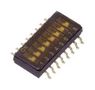 DIP SWITCH, SPST, 0.025A, 24VDC A6H-4102