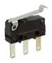 MICROSWITCH, SPDT, 2A, 250V, 0.6N D2SW-P2L3T