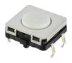 TACTILE SW, SPST-NO, 0.05A, 24VDC, 200GF B3W-4000S