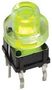 TACTILE SW, SPST-NO-DM, 0.05A/12V, 160GF TL1265AQRGRY