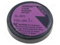 Battery: lithium (LTC); 1/10D; 3.6V; 1000mAh; non-rechargeable TADIRAN SL-889/P