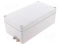 Enclosure: multipurpose; X: 120mm; Y: 220mm; Z: 81mm; ATEX; aluminium RAYCHEM RPG ALUEIN-EX-RJ21