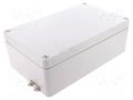 Enclosure: multipurpose; X: 160mm; Y: 260mm; Z: 90mm; ATEX; aluminium RAYCHEM RPG ALUEIN-EX-RJ13