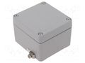 Enclosure: multipurpose; X: 75mm; Y: 80mm; Z: 57mm; ATEX; aluminium RAYCHEM RPG ALUEIN-EX-RJ05