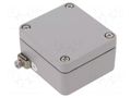 Enclosure: multipurpose; X: 58mm; Y: 64mm; Z: 34mm; ATEX; aluminium RAYCHEM RPG ALUEIN-EX-RJ04