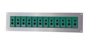 THERMOCPL CONN W/PANEL, SOCKET, K, 12WAY IS-K-FF + FSP-12