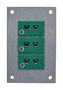 THERMOCPL CONN, W/PANEL, SOCKET, K, 3WAY IM-K-FF + FMP-3
