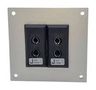 THERMOCPL CONN, W/PANEL, SOCKET, J, 2WAY IS-J-FF + FSP-2