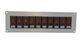THERMOCPL CONN W/PANEL, SOCKET, T, 10WAY IS-T-FF + FSP-10
