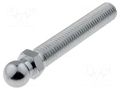 Pin; M12; steel; Ø: 14mm; Plating: zinc; Thread len: 68mm ELESA+GANTER SM-14-M12X68